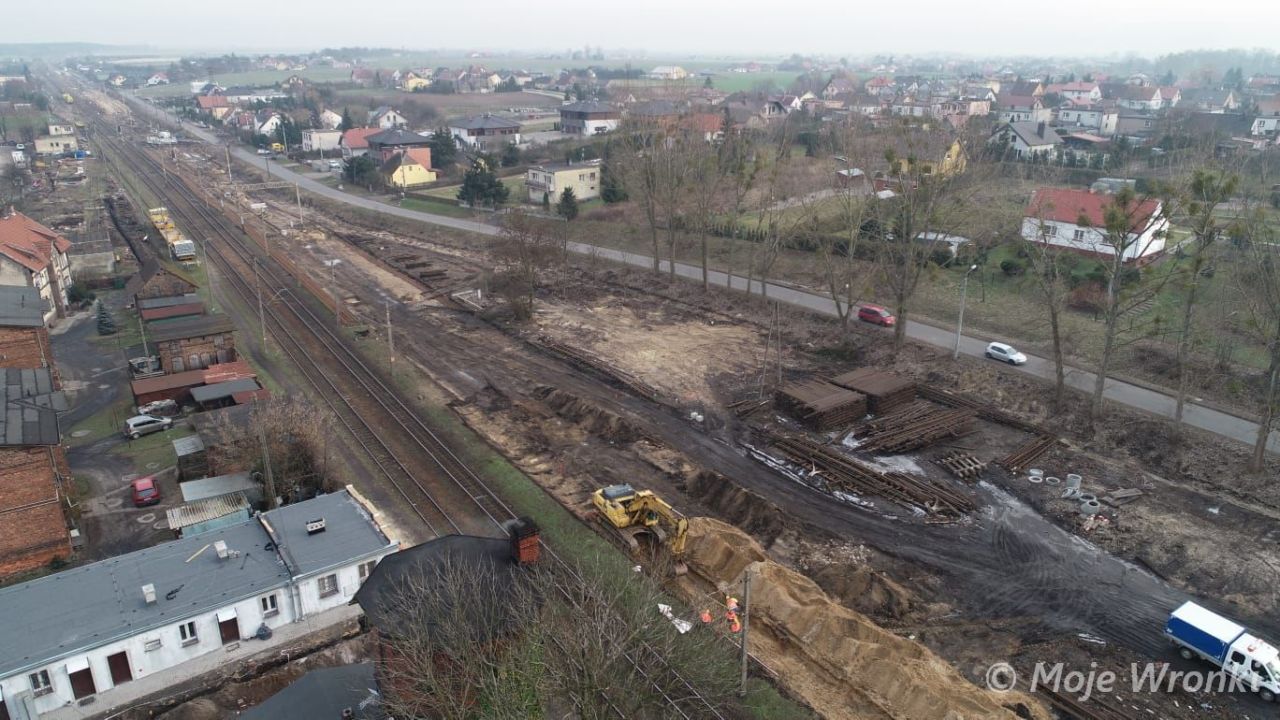 Linia Kolejowa Budowa Moje Wronki Informacje I Wronczanie Wronki W Jednym Miejscu